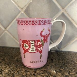 Anthropologie Taurus zodiac astrology mug